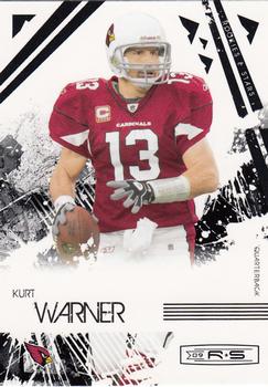 2009 Donruss Rookies & Stars #1 Kurt Warner Front