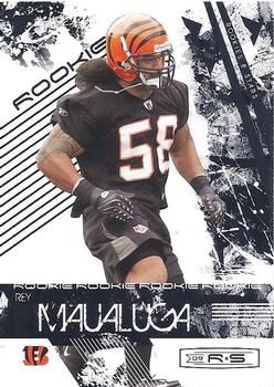 2009 Donruss Rookies & Stars #186 Rey Maualuga Front