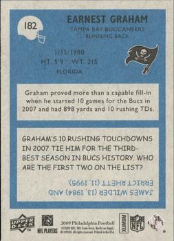 2009 Philadelphia #182 Earnest Graham Back