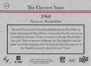 2009 Philadelphia #344 Richard Nixon / Nelson Rockefeller Back
