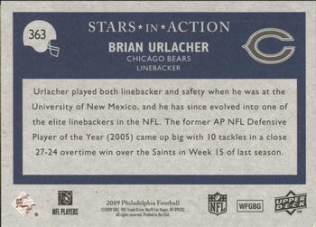 2009 Philadelphia #363 Brian Urlacher Back