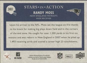 2009 Philadelphia #380 Randy Moss Back