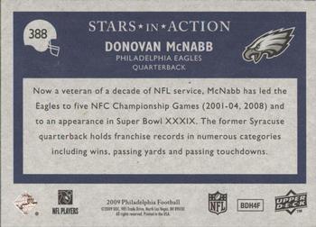 2009 Philadelphia #388 Donovan McNabb Back