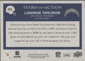 2009 Philadelphia #393 LaDainian Tomlinson Back