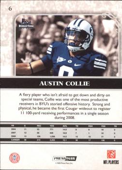 2009 Press Pass Legends #6 Austin Collie Back