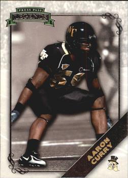 2009 Press Pass Legends #57 Aaron Curry Front