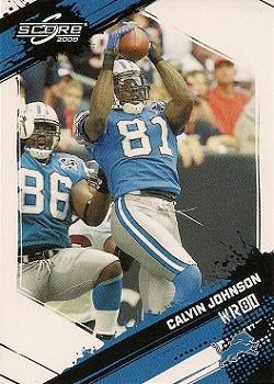 2009 Score #93 Calvin Johnson Front