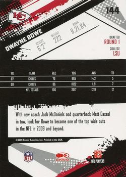 2009 Score #144 Dwayne Bowe Back