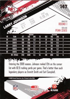 2009 Score #147 Larry Johnson Back