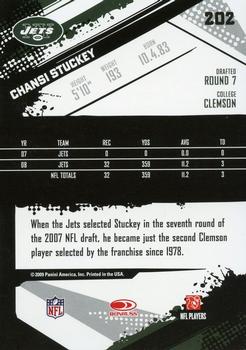 2009 Score #202 Chansi Stuckey Back