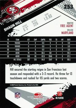 2009 Score #253 Shaun Hill Back