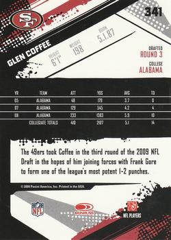 2009 Score #341 Glen Coffee Back