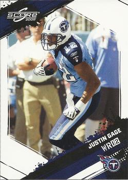 2009 Score #284 Justin Gage Front