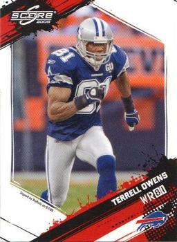 2009 Score #81 Terrell Owens Front