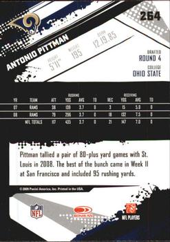 2009 Score Inscriptions #264 Antonio Pittman Back
