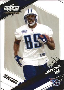 2009 Score Inscriptions #349 Jared Cook Front