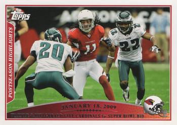 2009 Topps #319 Larry Fitzgerald Front