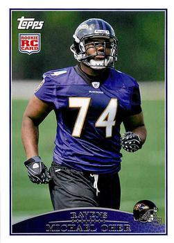 2009 Topps #342 Michael Oher Front