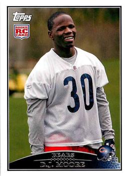 2009 Topps #359 D.J. Moore Front