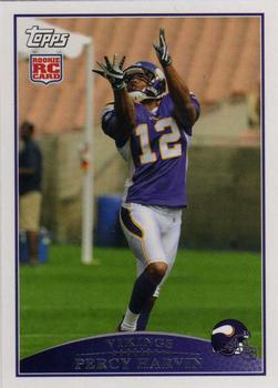 2009 Topps #375 Percy Harvin Front