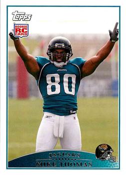 2009 Topps #410 Mike Thomas Front