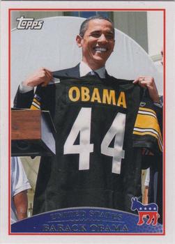 2009 Topps #441 Barack Obama Front