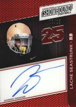 2014 Press Pass Showbound - Red #SBLS Lache Seastrunk Front