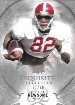 2013 Upper Deck Exquisite Collection #10 Ozzie Newsome Front