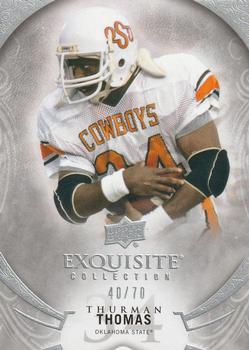 2013 Upper Deck Exquisite Collection #27 Thurman Thomas Front