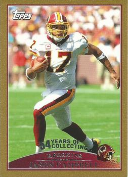 2009 Topps - Gold #18 Jason Campbell Front