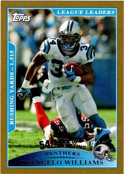 2009 Topps - Gold #286 DeAngelo Williams Front