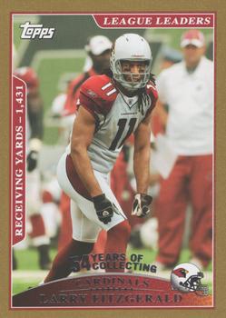 2009 Topps - Gold #288 Larry Fitzgerald Front