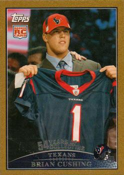 2009 Topps - Gold #350 Brian Cushing Front