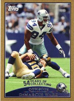 2009 Topps - Gold #80 DeMarcus Ware Front