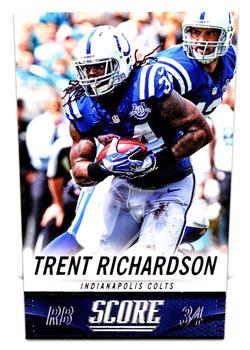 2014 Score #98 Trent Richardson Front