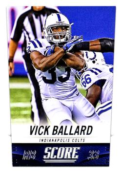 2014 Score #99 Vick Ballard Front