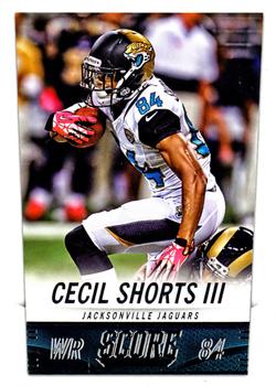 2014 Score #103 Cecil Shorts III Front