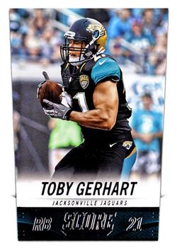 2014 Score #105 Toby Gerhart Front