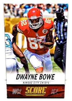2014 Score #108 Dwayne Bowe Front