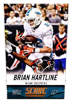 2014 Score #116 Brian Hartline Front