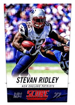 2014 Score #132 Stevan Ridley Front