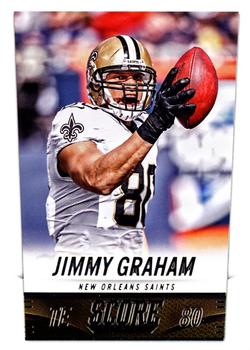 2014 Score #142 Jimmy Graham Front