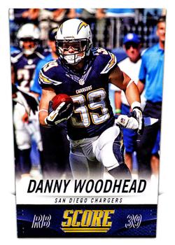 2014 Score #181 Danny Woodhead Front