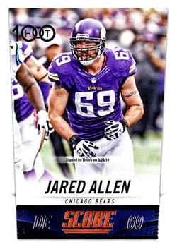 2014 Score #313 Jared Allen Front