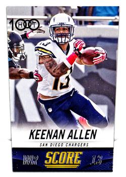 2014 Score #324 Keenan Allen Front