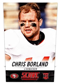 2014 Score #351 Chris Borland Front
