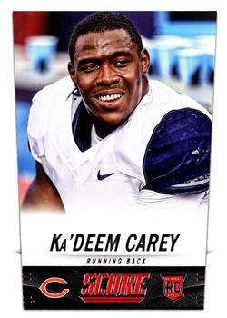 2014 Score #390 Ka'Deem Carey Front