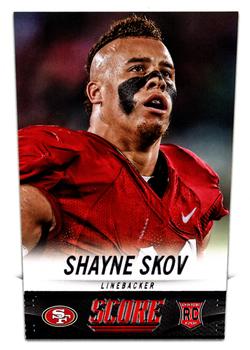 2014 Score #421 Shayne Skov Front