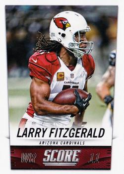 2014 Score #2 Larry Fitzgerald Front