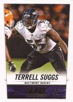 2014 Score #22 Terrell Suggs Front